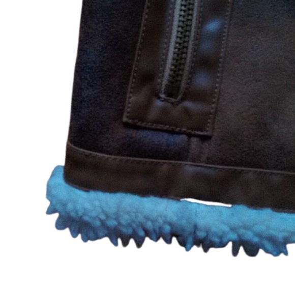 MICHEAL KORS Outdoor Faux Swede Vest Large - Picture 4 of 4